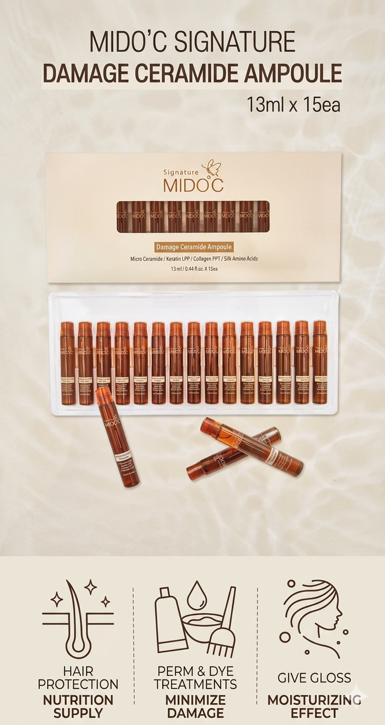 MIDO.C SIGNATURE DAMAGE CERAMIDE AMPOULE