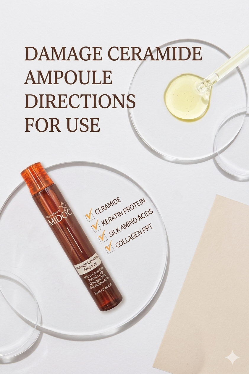 MIDO.C SIGNATURE DAMAGE CERAMIDE AMPOULE