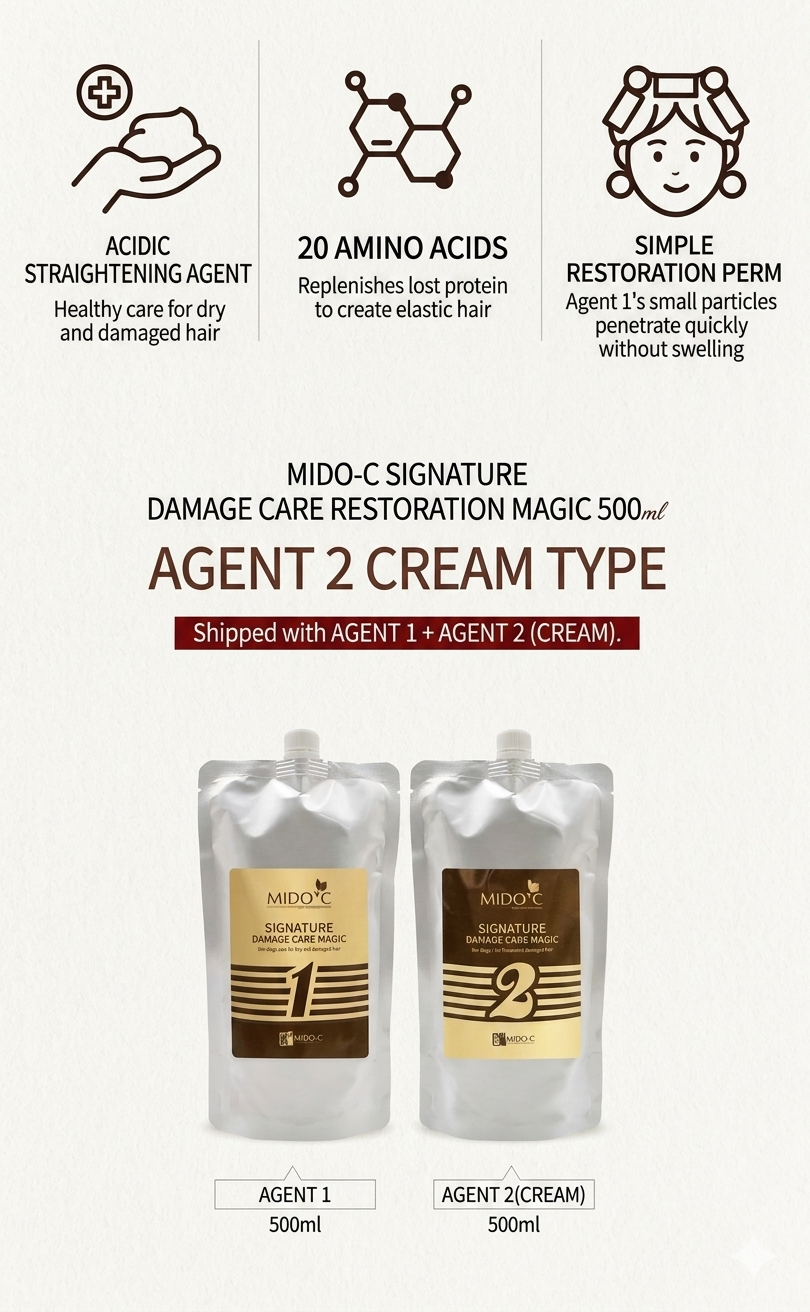 MIDO.C  SIGNATURE  DAMAGE CARE MAGIC (Professional Only - Contact Us)