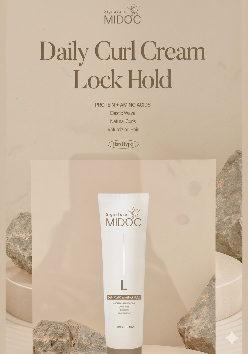 DAILY CURL CREAM (LOCK HOLD) HARD TYPE