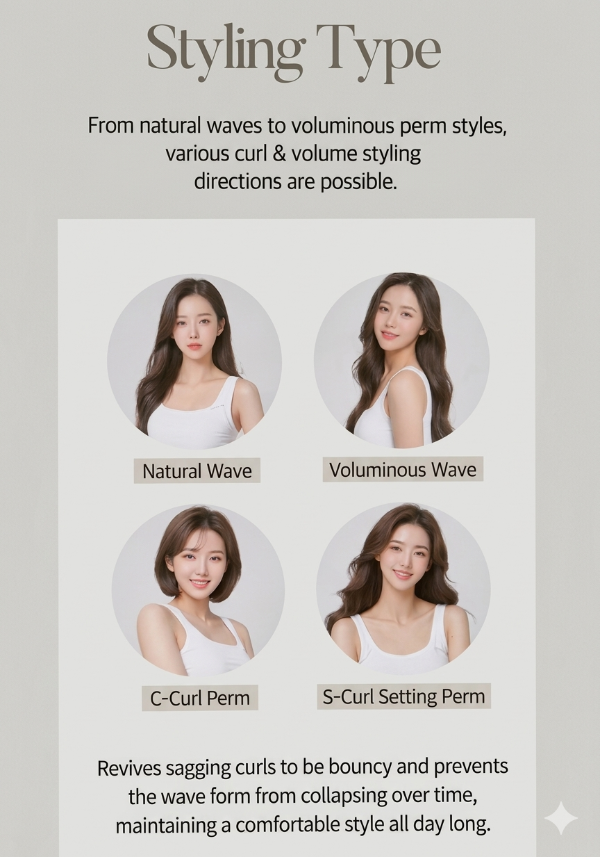 DAILY CURL CREAM (AIR HOLD) SOFT TYPE